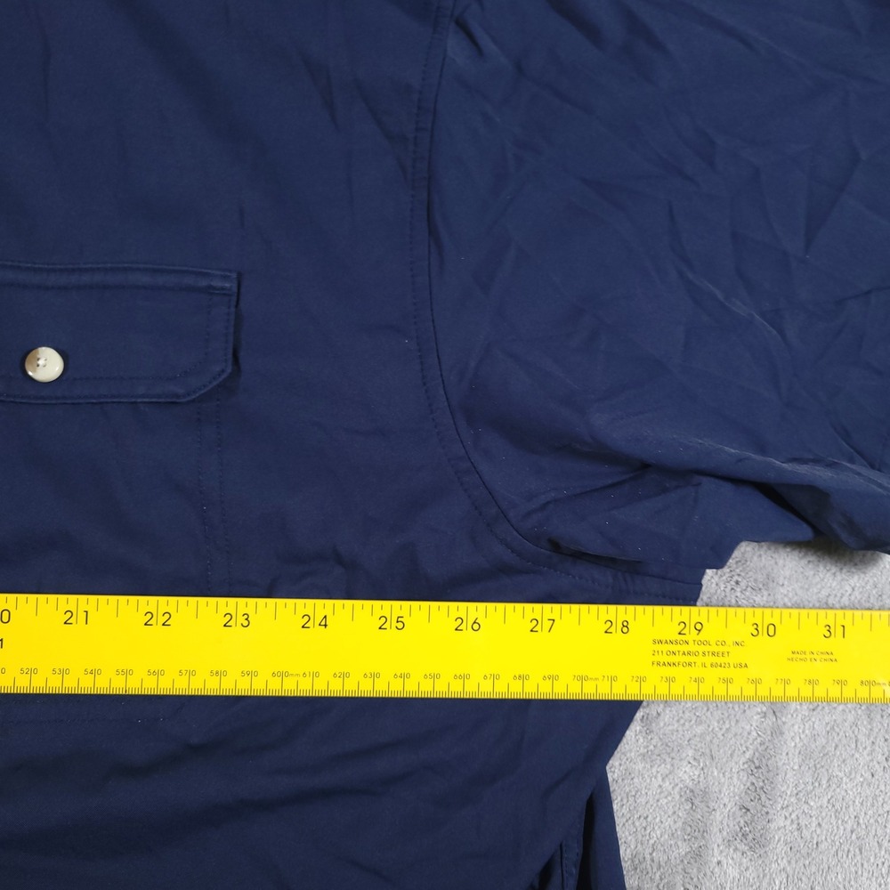 Poncho Shirt Mens 3XL "The Captain" Performance Fishing Magnetic Pockets - Picture 5 of 9